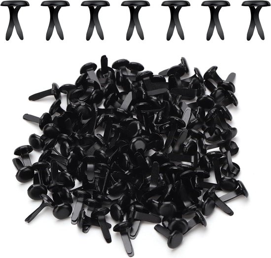100 Stks Papier Bevestigingsmiddelen Mini Ronde Metalen Scrapbooking Brads Split Pins voor Papier Craft DIY Stempelen Scrapbooking