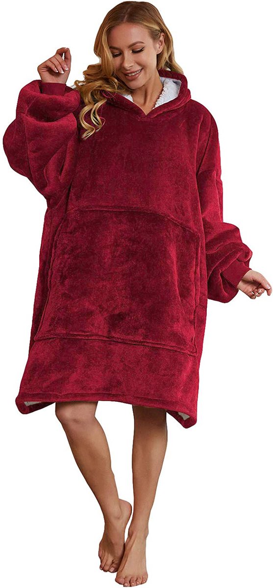 Zolta - Kocobluza - Oversize - Warm - Grijs