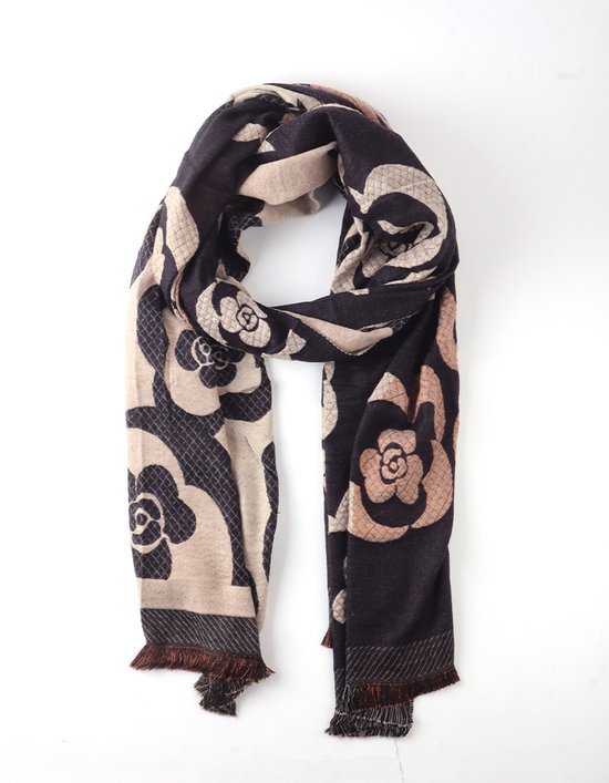 Foulard Giuliano - Made in Italy - Zwart