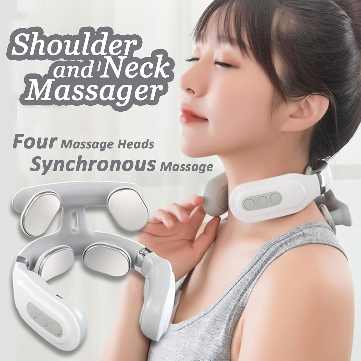 HORCONDORM Cervicale Massager met Verwarming en USB Opladen - afbeelding 3