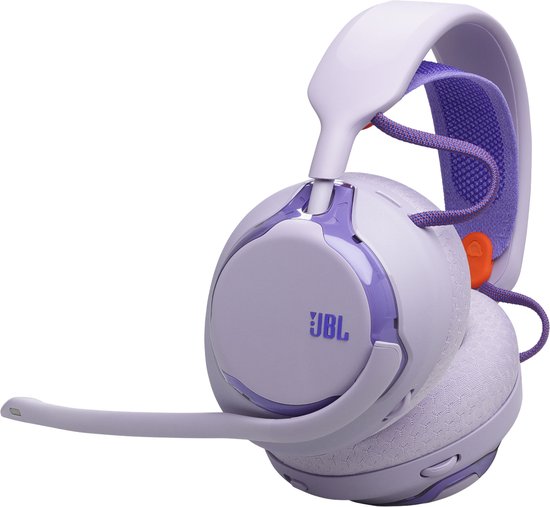 JBL Quantum 650 - Draadloze Gaming & Multitask Headset - 2.4 GHz & Bluetooth - Lage Latency - 50 Uur Batterij - JBL Quantum Engine Software - Over-ear - Paars