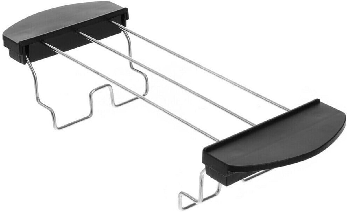 Universeel Broodrooster Rek voor Croissants en Sandwiches - RVS Accessoire