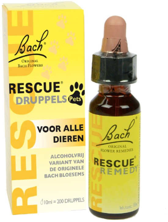 Bach Rescue Remedy Pets Druppels - Dieren Antistressmiddel - 10 ml