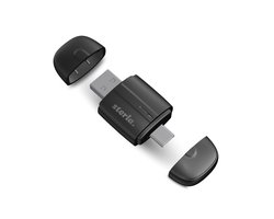 2in1 Draadloze CarPlay & Android Auto Dongle – USB-C & USB-A – Plug & Play – Automatische Verbinding – Voor iOS & Android