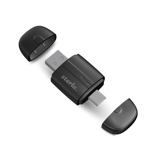 Draadloze CarPlay Android Auto Dongle USB-C & USB-A 2-in-1 Adapter Plug & Play iOS Android 5G verbinding