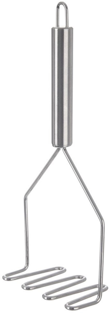 Orion - Roestvrijstalen Aardappelstamper - 24 cm - Ergonomische Handgreep