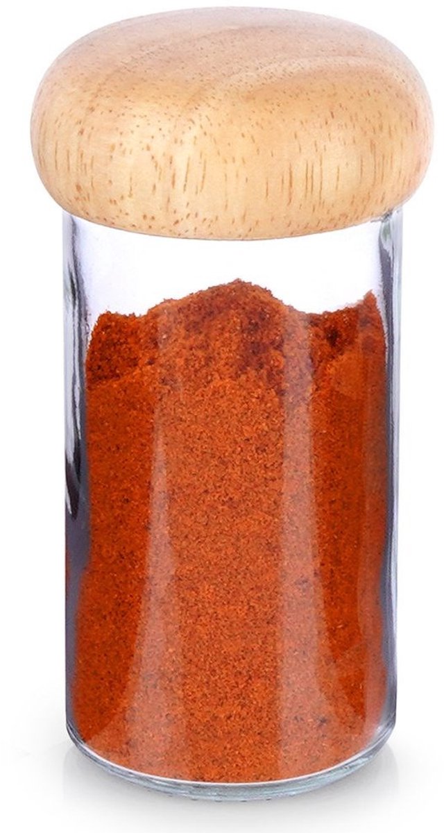 Orion - Pojemnik na przyprawy - Szklany - 80 ml - Z sitkiem