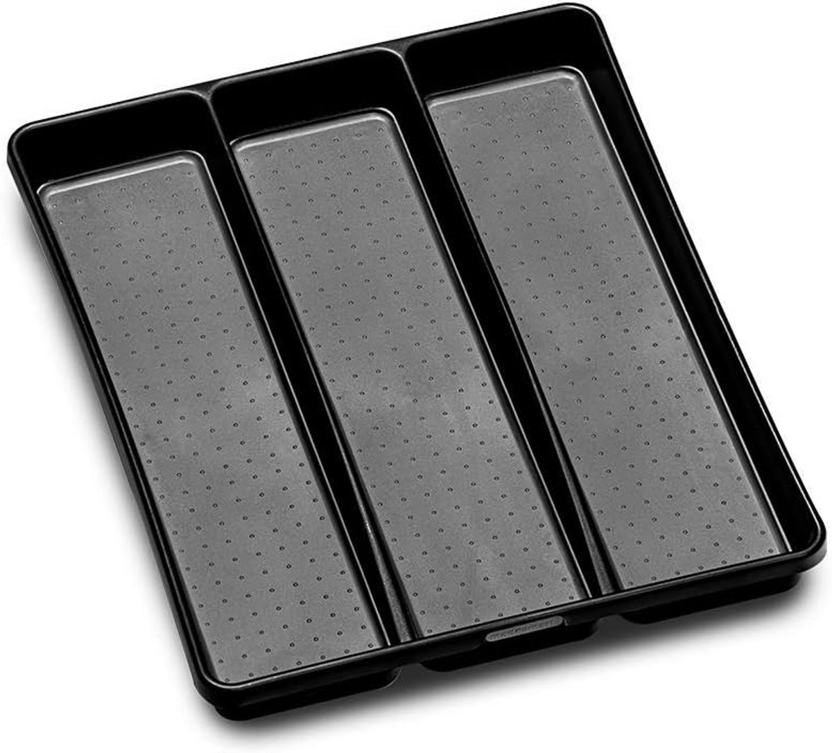 Bestekbak Lade Organizer met 3 Vakken - Antislip & Soft-Grip Keukenlade-indeler