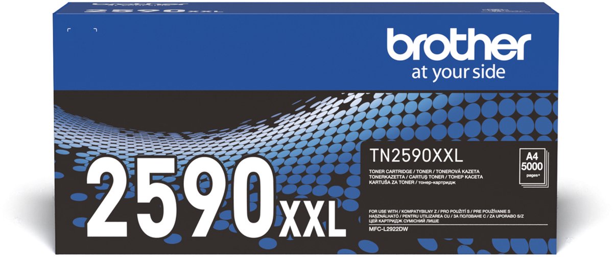 Brother TN-2590XXL tonercartridge 1 stuk(s) Origineel Zwart