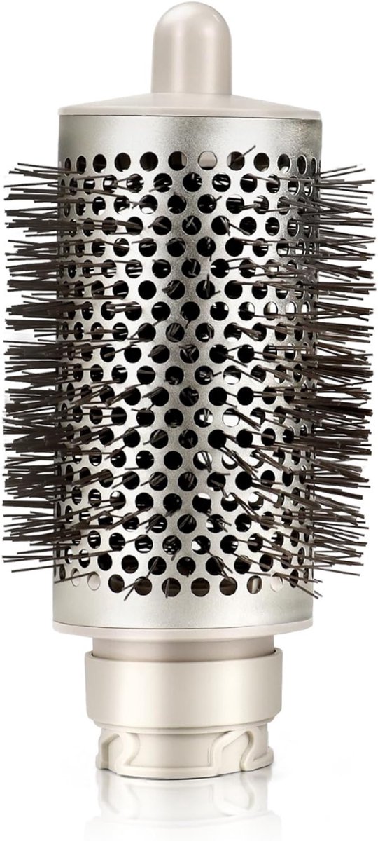 Ronde Volumeborstel Opzetstuk - Multistyler - Haarstyler föhn - Diffuser voor Krullen - Zilver