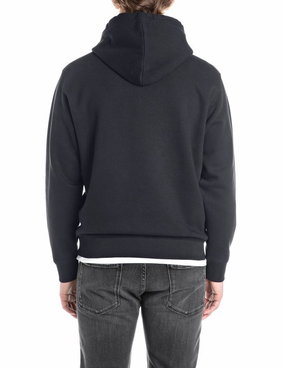 Sweat à capuche Replay en Cotton Blend pour homme - Taille M