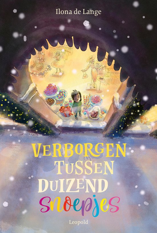 Verborgen tussen duizend snoepjes - cover