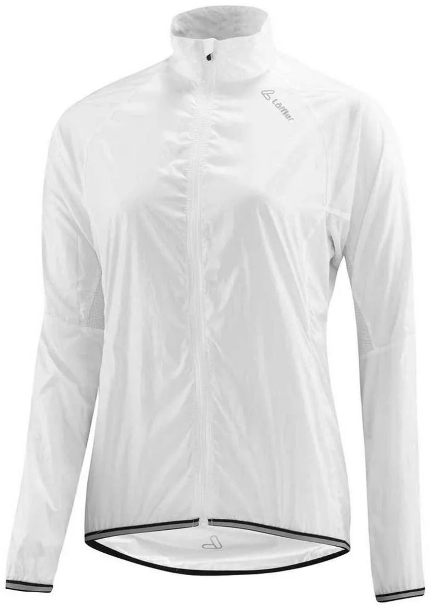 Loeffler Windshell Jas Wit XL Vrouw