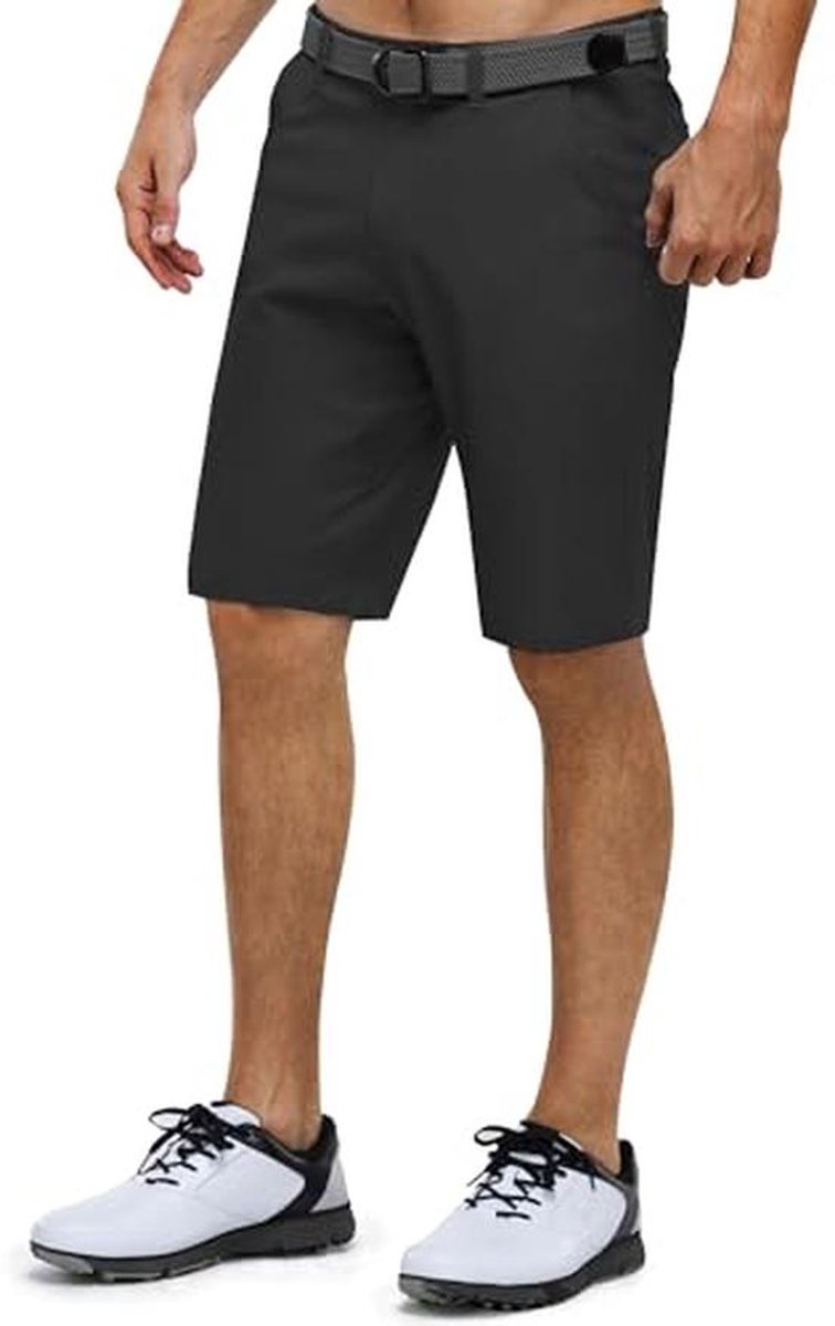 Golfshorts voor heren - Stretch, Sneldrogend, Casual Bermuda Shorts met 5 Zakken