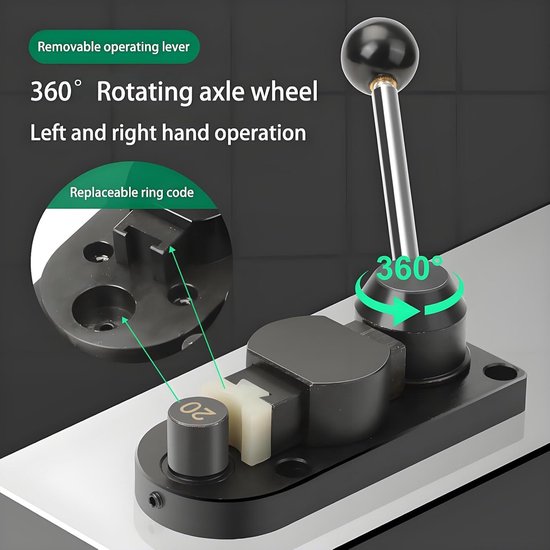 Stevige Ringbuiger Voor Sieraden – Ijzeren Buigmachine Voor Platte, Ovale En Halfronde Blanks