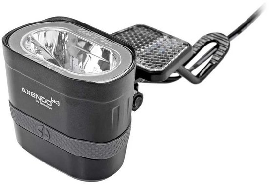 Spanninga Axendo Fiets koplamp - 40 lux - Dynamo - Auto-Sensor en standlicht — afbeelding 2