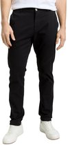 Tom Tailor Heren Chino Broek SLIM CHINO slim Zwart 30W / 36L Volwassenen