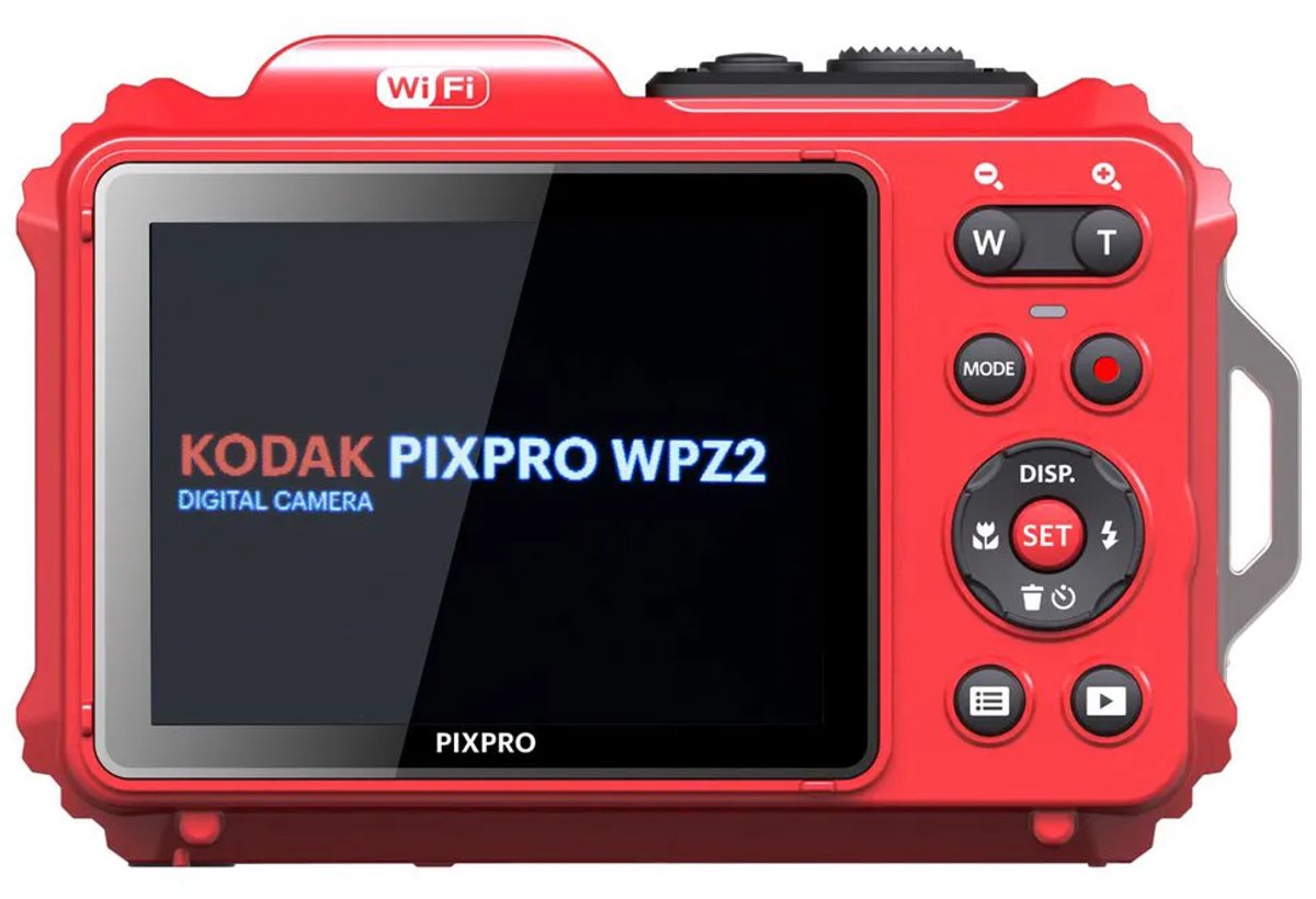 Kodak WPZ2 - Compactcamera - Rood thumbnail 5