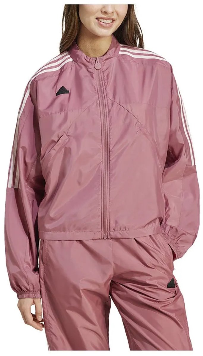 Adidas Tiro Cut 3 Stripes Summer Woven Trainingsjack Vrouw Roze