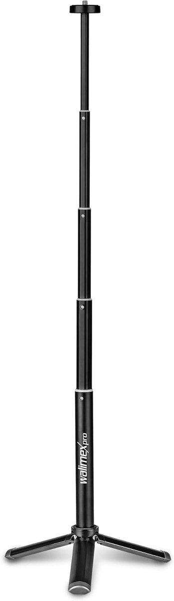 2-in-1 ministatief XL met telescooparm en hoogteverstelling van 20,5 cm tot 62,5 cm