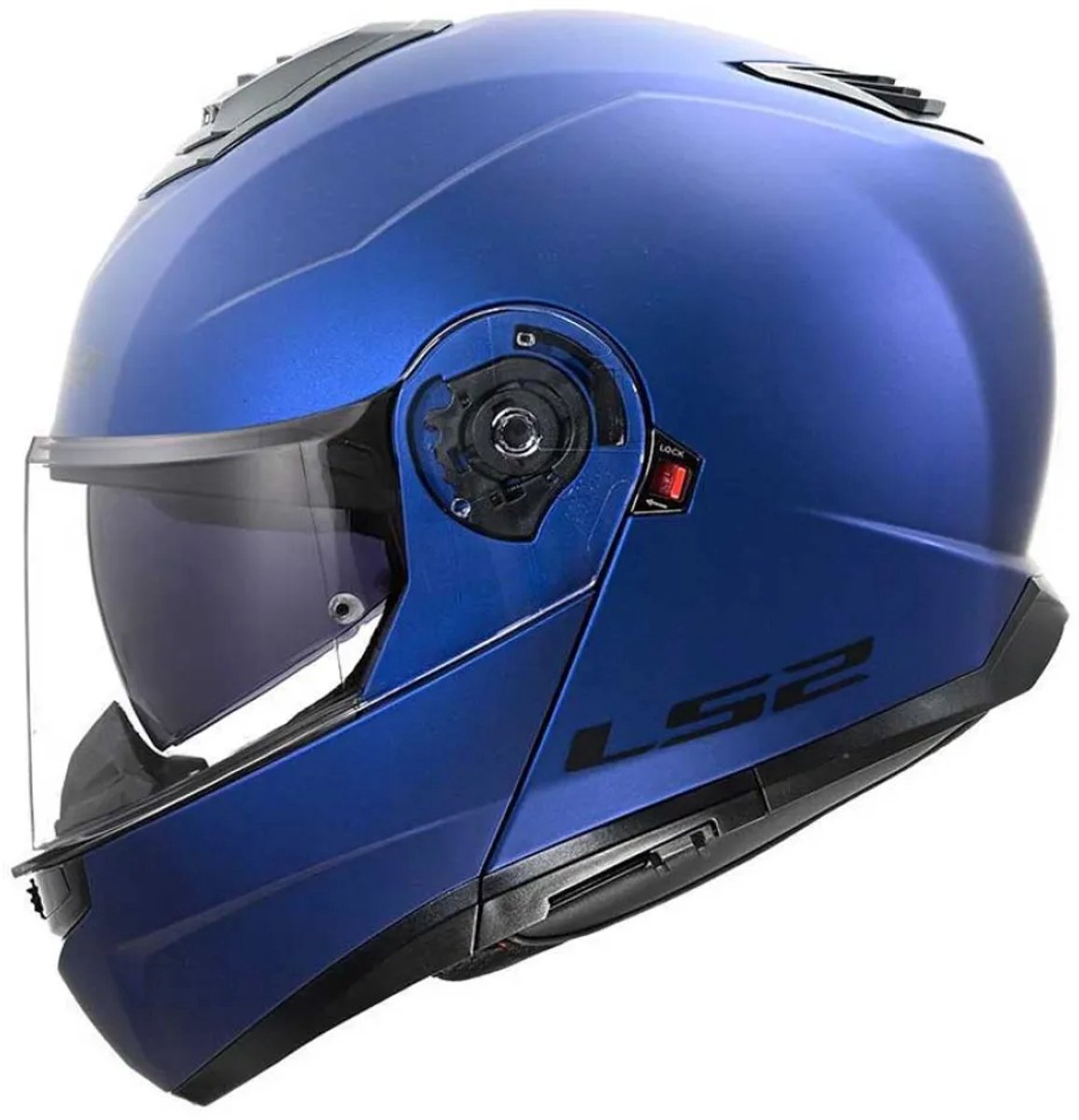 LS2 FF908 Strobe II Mat Navy Blauw 06 Systeemhelm - Maat M - Helm – foto 4