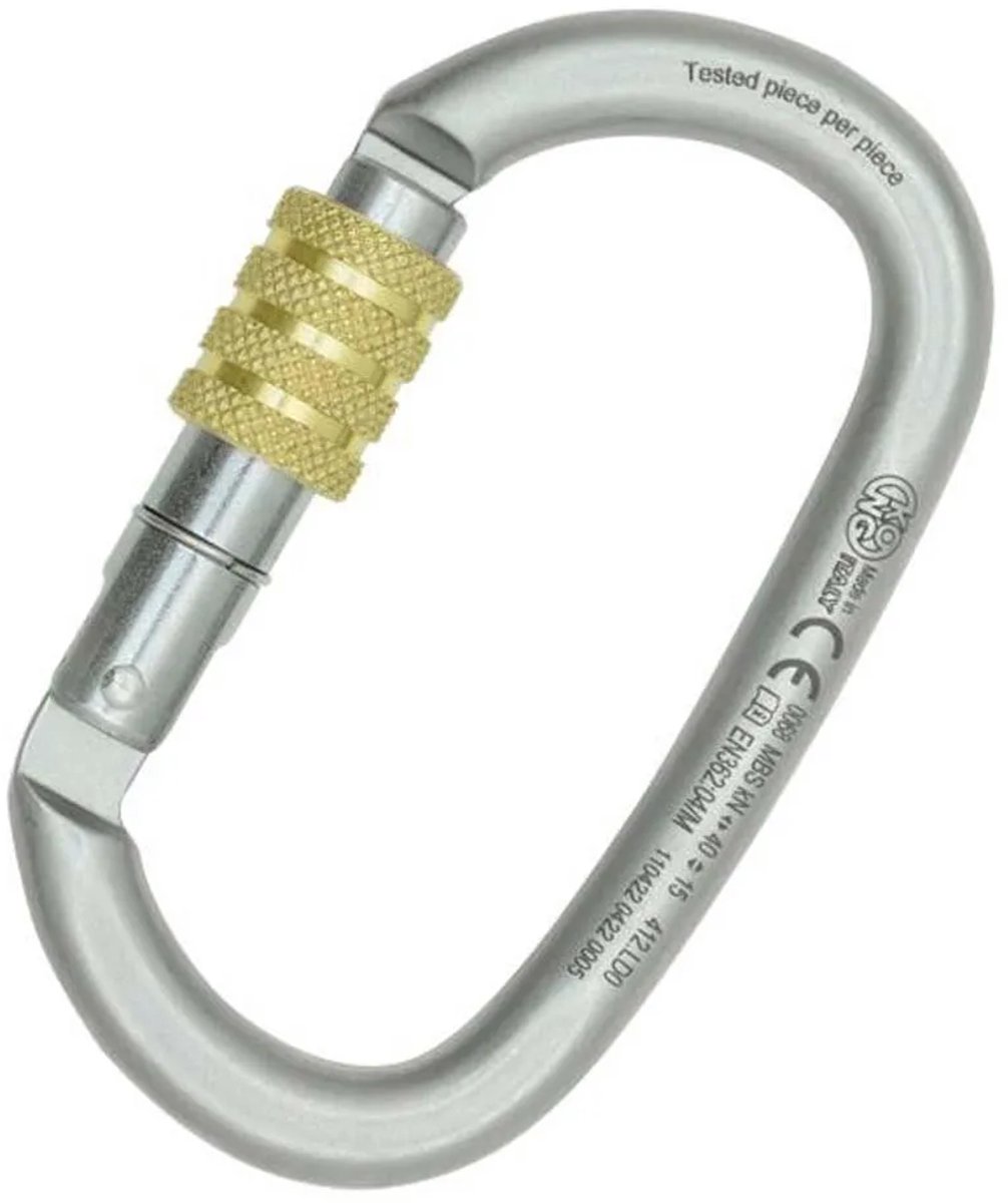 Kong Italy Lunar Karabijnhaak Zilver