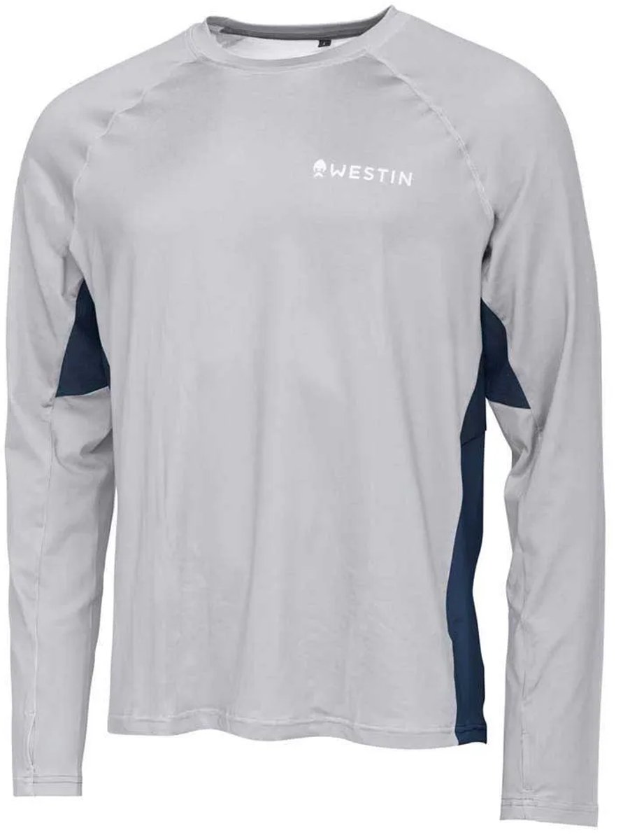 Westin Flats Upf 50+ Uv T-shirt Met Lange Mouwen Wit XL Man