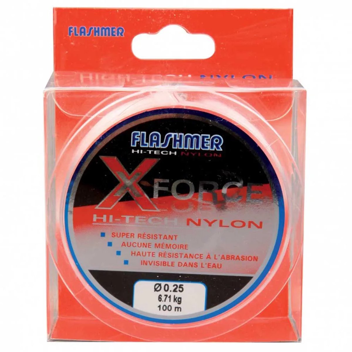 Flashmer X Force Monofilament 300 M Rood 0.500 mm