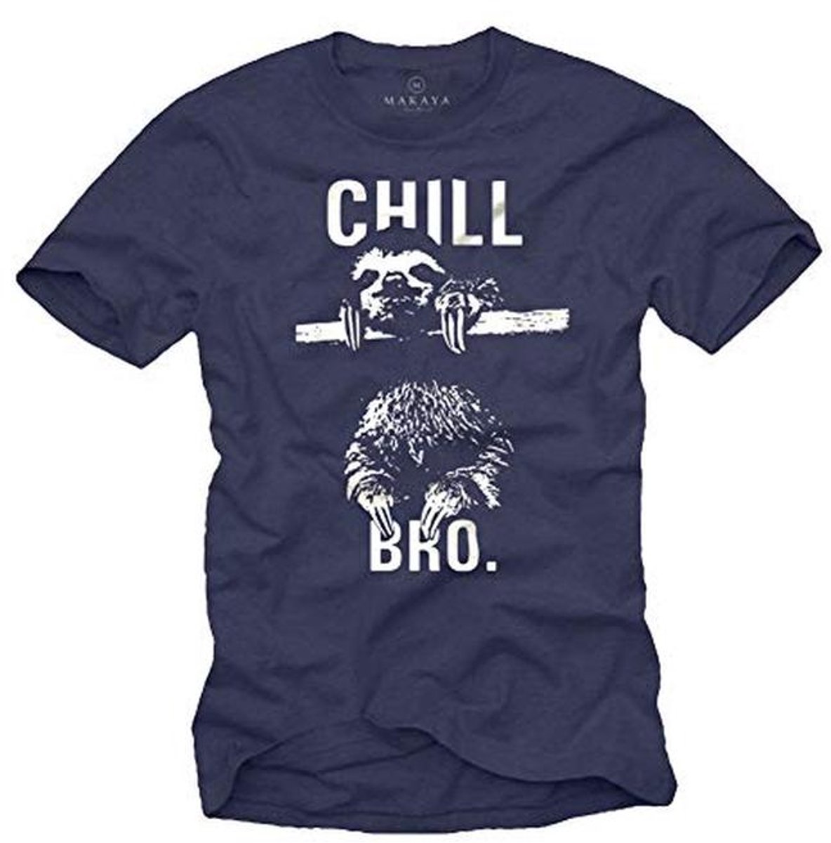 Grappige T-Shirts met Spreuken voor Heren - Chill Bro Luiaard
