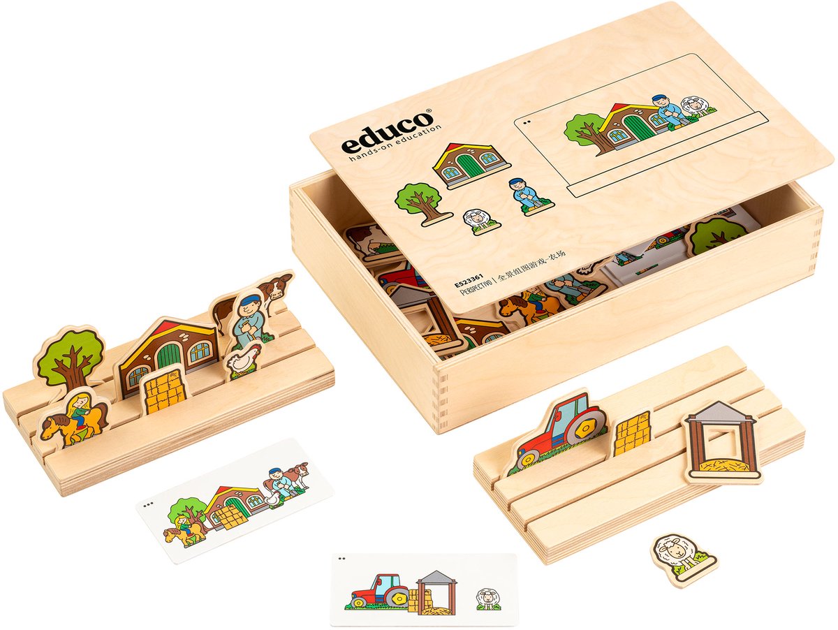 Perspectivo - Educo - Spelkist - RUIMTEBEELD - Educatief spel