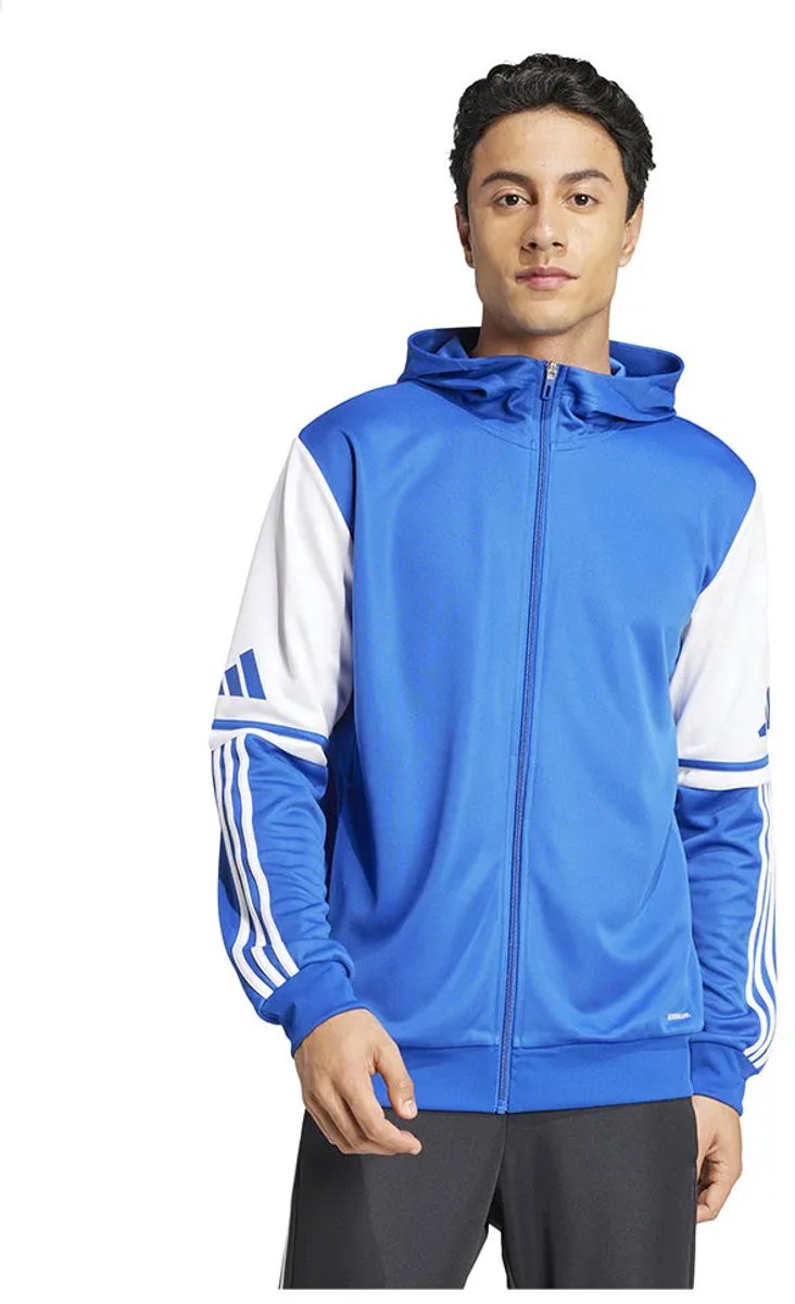 Adidas Squadra 25 Sweatshirt Met Rits Regular Man Blauw