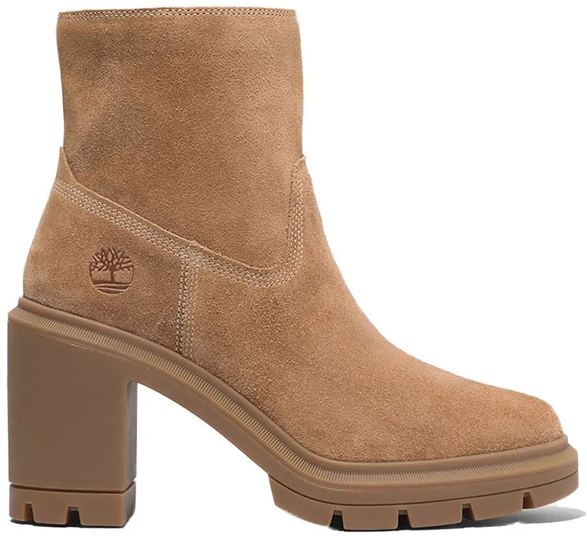 Timberland Allington Heights Zip Up Laarzen Vrouw Rust Suede
