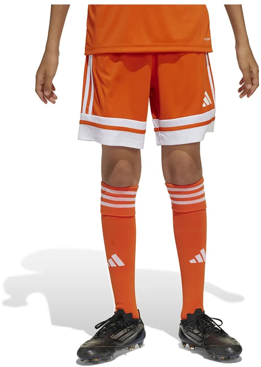 Adidas Squadra 25 Korte Broek Oranje 5-6 Years Jongens,Meisjes