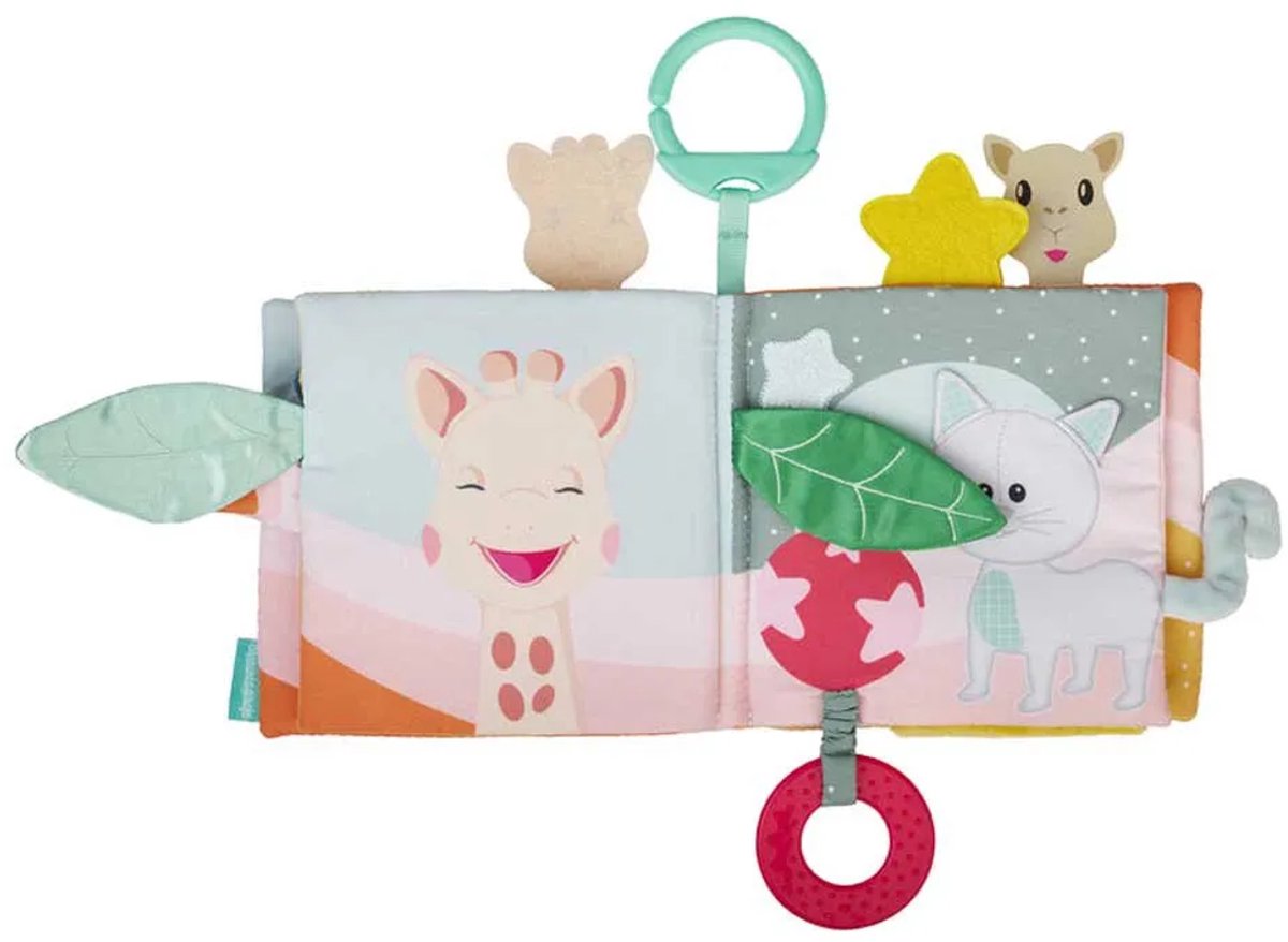 Sophie de giraf Ontdekboekje - Babyboekje - Baby boek - Baby speelgoed - Kraamcadeau - Babyshower cadeau - Vanaf 3 maanden - 26x25x4 cm — afbeelding 7