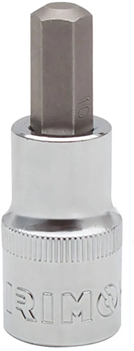 Irimo Bus Met Punt 1/2´´ Zeshoekig 10 Mm 60 Mm Zilver
