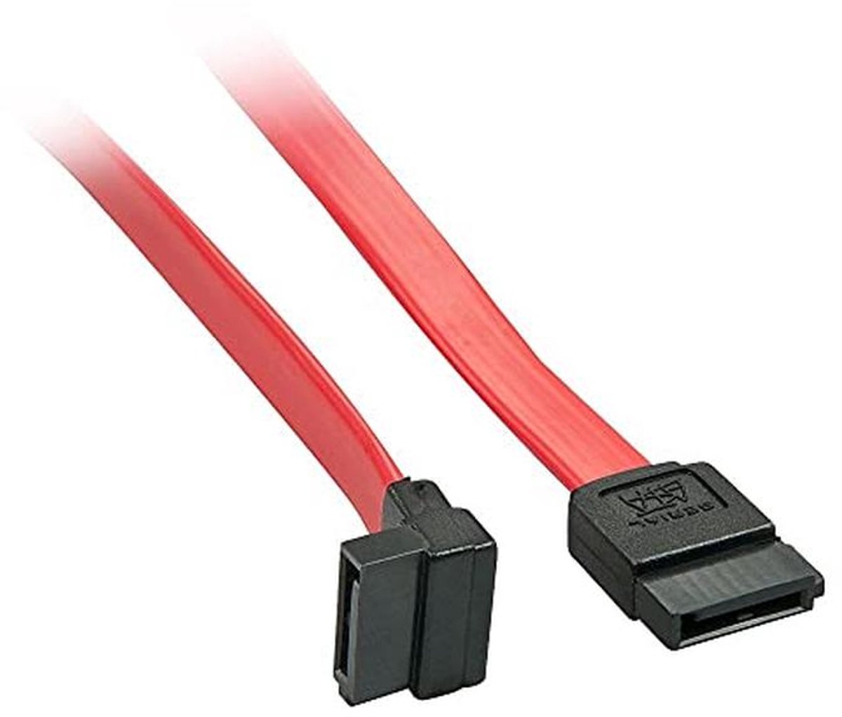 Interne SATA III kabel met 90° stekker - 0,2 m