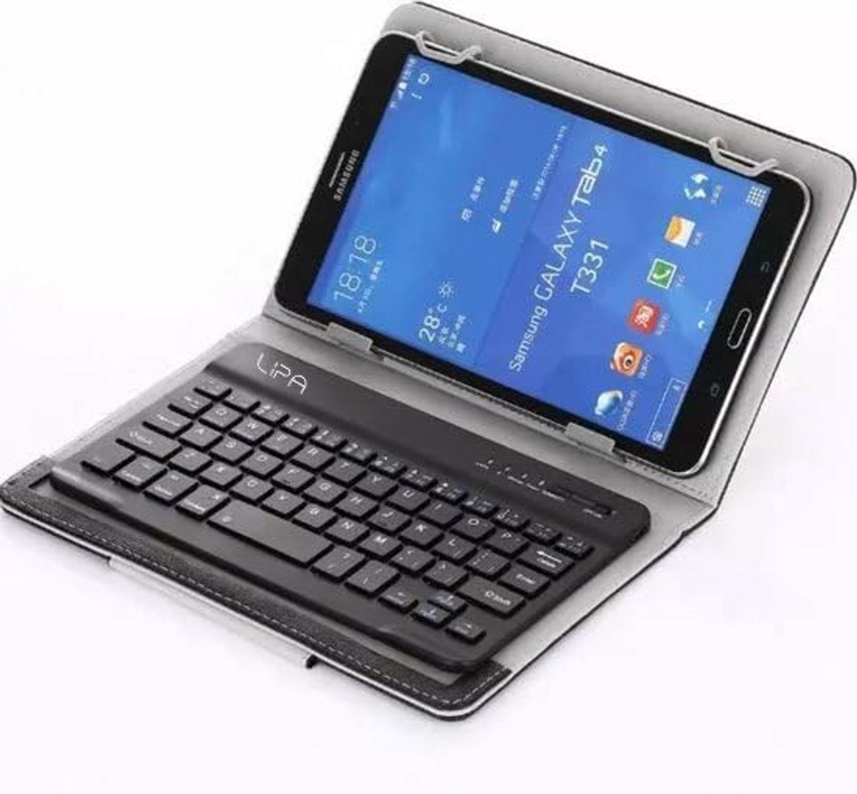 Draadloos Bluetooth Toetsenbord Hoes voor Tablets 10-11 inch