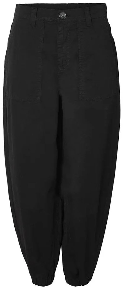 Noisy May Lou High Waist Cargobroek Zwart S Vrouw
