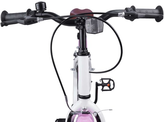 vidaXL - Kinderfiets - 24 - Inch - voor - 8-12 - jaar - oud - Licht - Roze van VidaXL — afbeelding 5