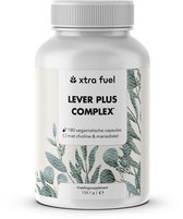 XTRA FUEL Lever Complex – 180 capsules hooggedoseerd – met mariadistel (80% silymarine), artisjok, paardenbloem & choline