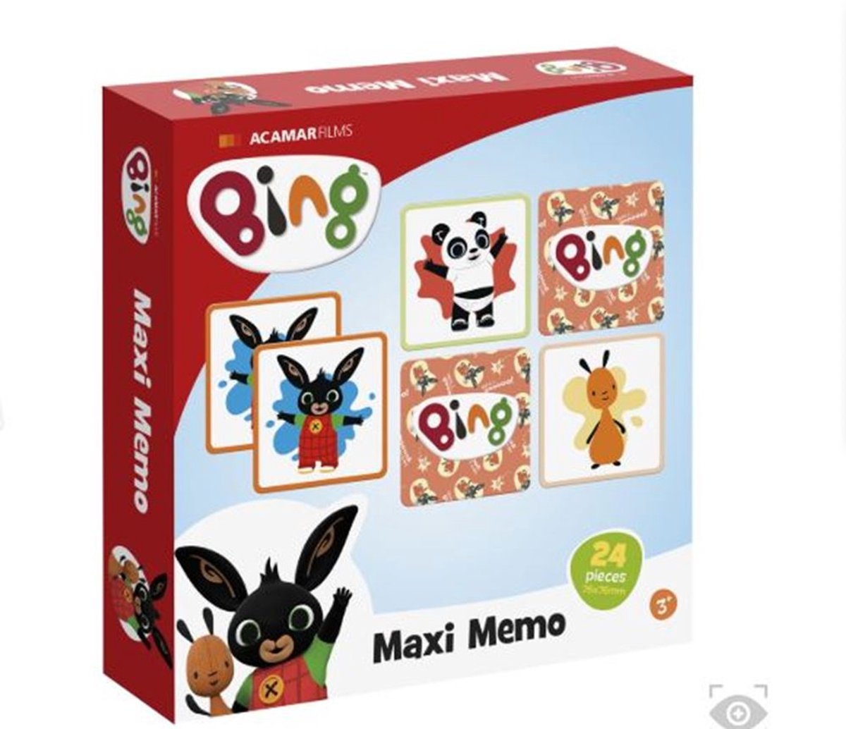 Bing maxi memo spelletje met extra grote kaarten - educatief speelgoed - junior geheugenspel - vanaf 3 jaar - Bambolino Toys cadeau tip — afbeelding 16