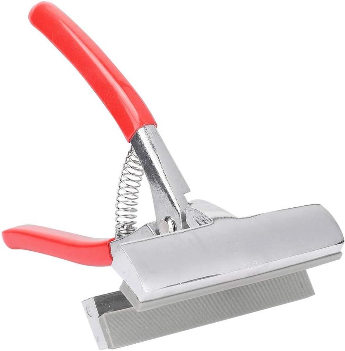 Canvastang voor Olieverfschilderijen met Brede Kaak en Rode Klem - Professionele Uitrekhulp voor Olieverf - Kunstbenodigdheden - Canvas Metaalklem - 12cm - Lente.