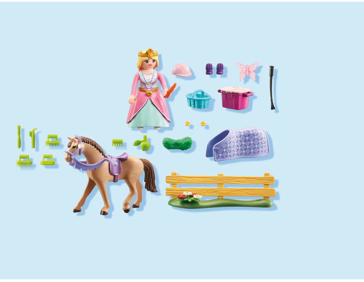 PLAYMOBIL Starter Packs Pricess Magic - Prinses met paard 71801 — afbeelding 7