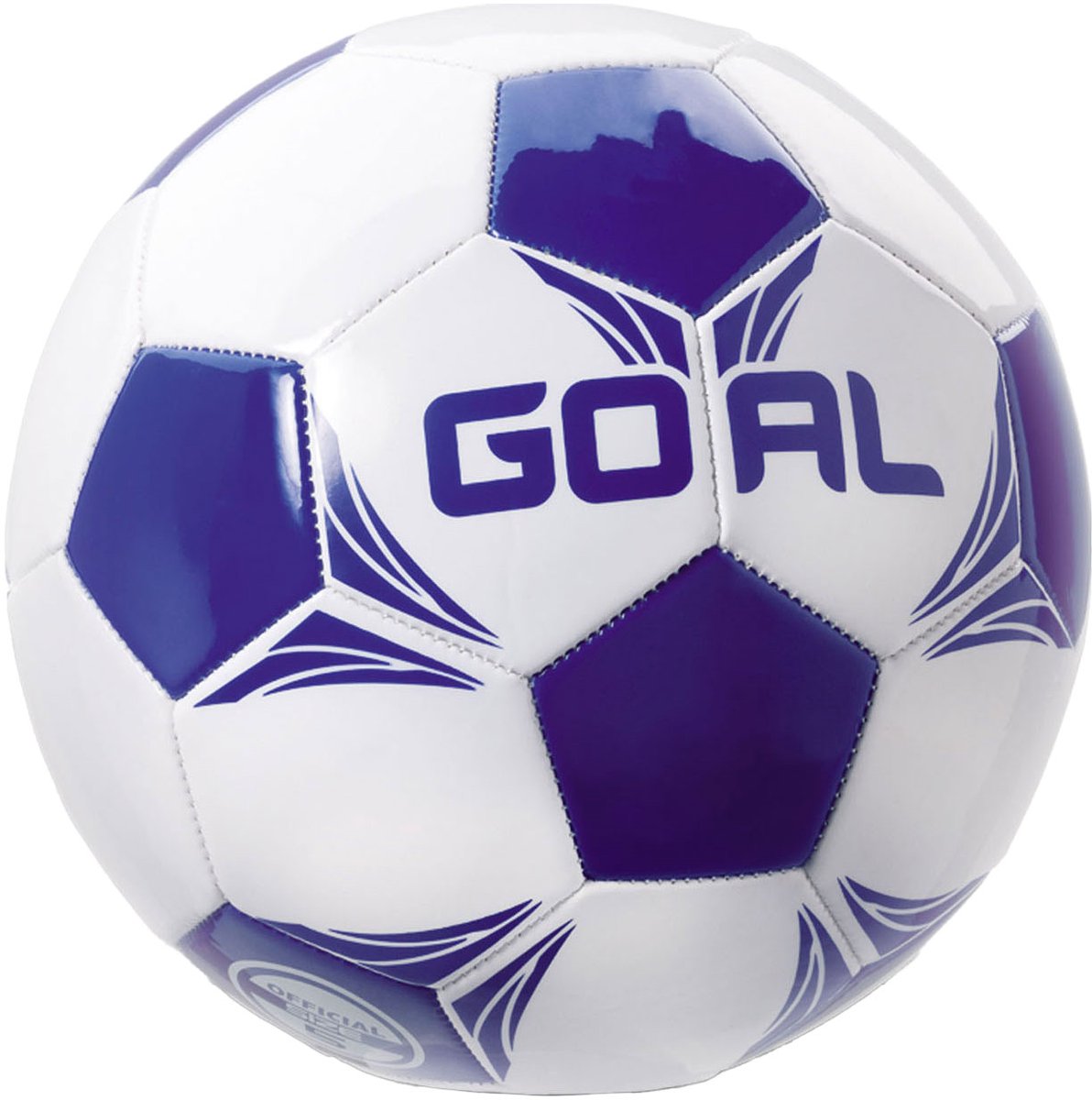 Mondo voetbal Goal bal 21,5cm voor binnen en buiten - kleurrijk speelgoed.