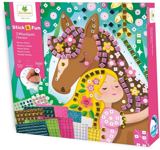 Mosaïque D´arpeje STICK&FUN 3x Konie