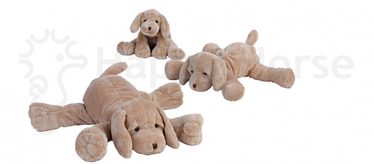 Happy Horse Hond Herald Knuffel 25cm - Beige - Baby knuffel — afbeelding 4