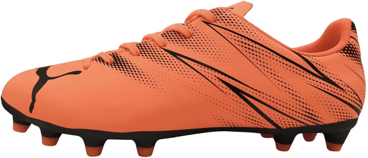 Puma voetbalschoenen Attacanto FG/AG - rood/zwart - maat 43 - kunstgras.