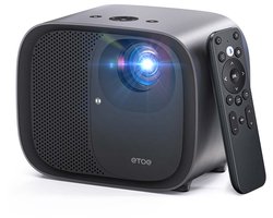 ETOE E3 Pro Android Projector - Google TV, 600 ANSI, 1080p Native, Auto-Focus, 2x10W Speakers, 4K Decoding