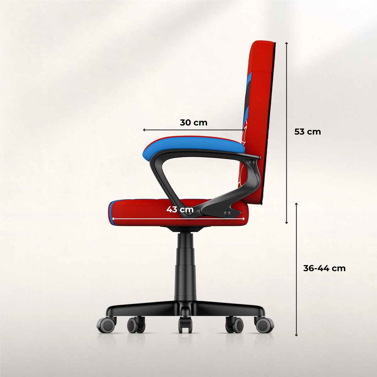 Huzaro - Ranger 1.0 Spider Mesh - Gamestoel voor kinderen - afbeelding 2