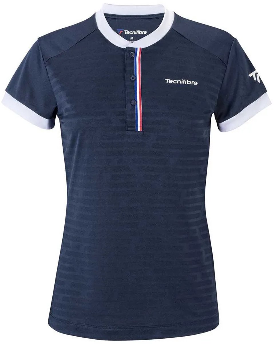 Tecnifibre F3 T-shirt Met Korte Mouwen Blauw 6-8 Years Meisjes